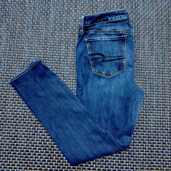 American Eagle Outfitters Denim - American Eagle Outfitters size 14L high rise jegging